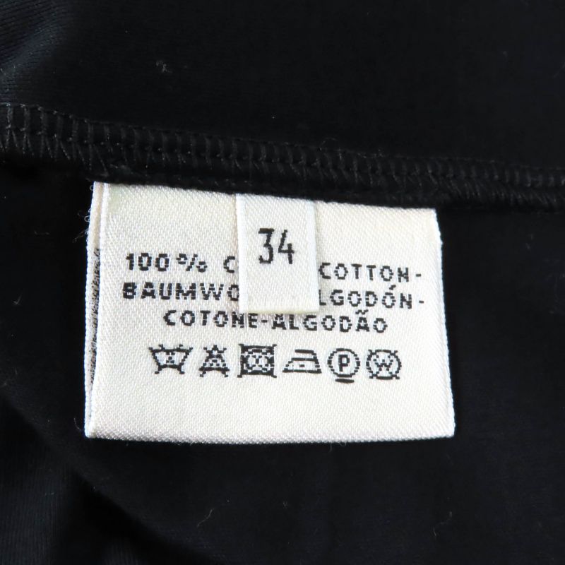 Hermes 100% Cotton Pocket Embroidery Design Boat Neck 3/4 Length Sleeves Cut