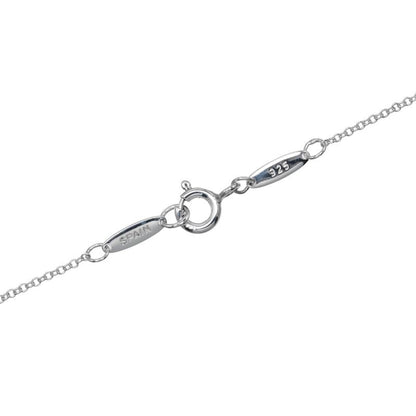 Tiffany & Co Double Teardrop Silver 925 Ladies 5.42g Necklace