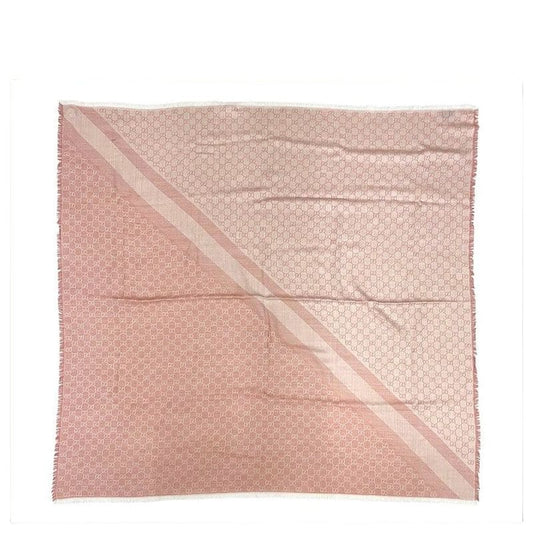Gucci Shawl Pink 281942 5772 Ec19972 Excellent Condition