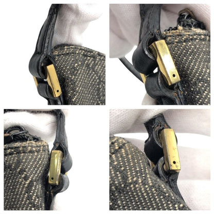 Gucci GG Pattern Gray GG Canvas 07199 2133 Handbag Accessory Pouch Women 504892