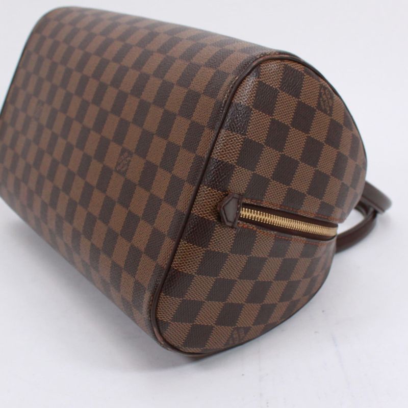Louis Vuitton Rivera MM Damier Ebene Damier Ebene Leather × PVC Brown Handbag