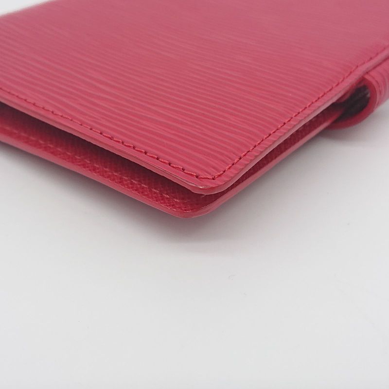 [unused] Louis Vuitton Agenda PM Epi Red Gold