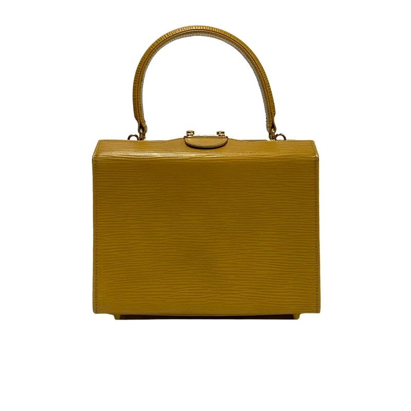 Fendi Logo Hardware Epi Leather 2-Way Mini Handbag Shoulder Bag