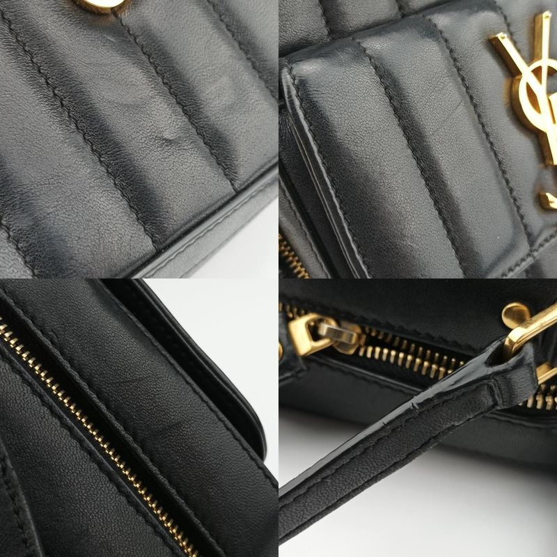 Yves Saint Laurentyves Saint Laurentmonogram Black Lambskin 554075 Ysl5540751216