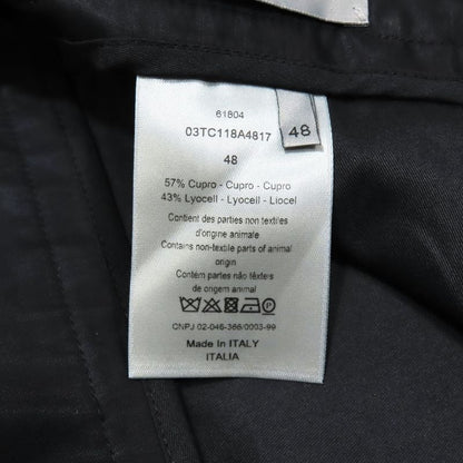 DIOR Tuck Shorts Slacks Half Pants Wide 03tc118a4817 Cupra Bottoms Black 48
