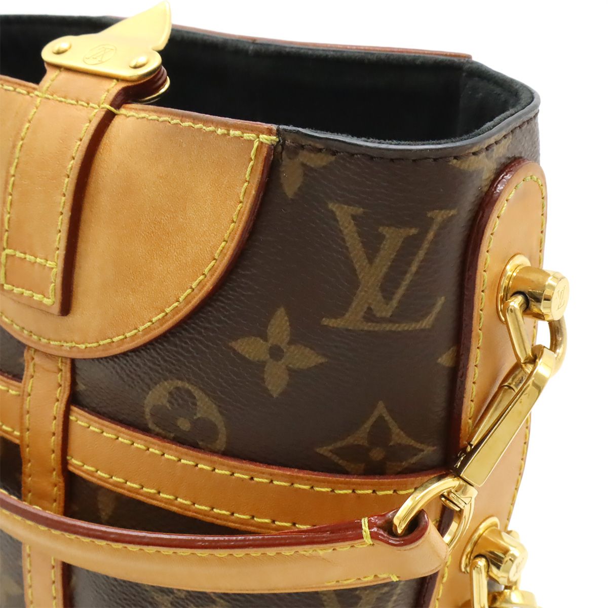 Louis Vuitton Monogram Duffle Bag Shoulder Bag Crossbody 2WAY Handbag Mini Bag