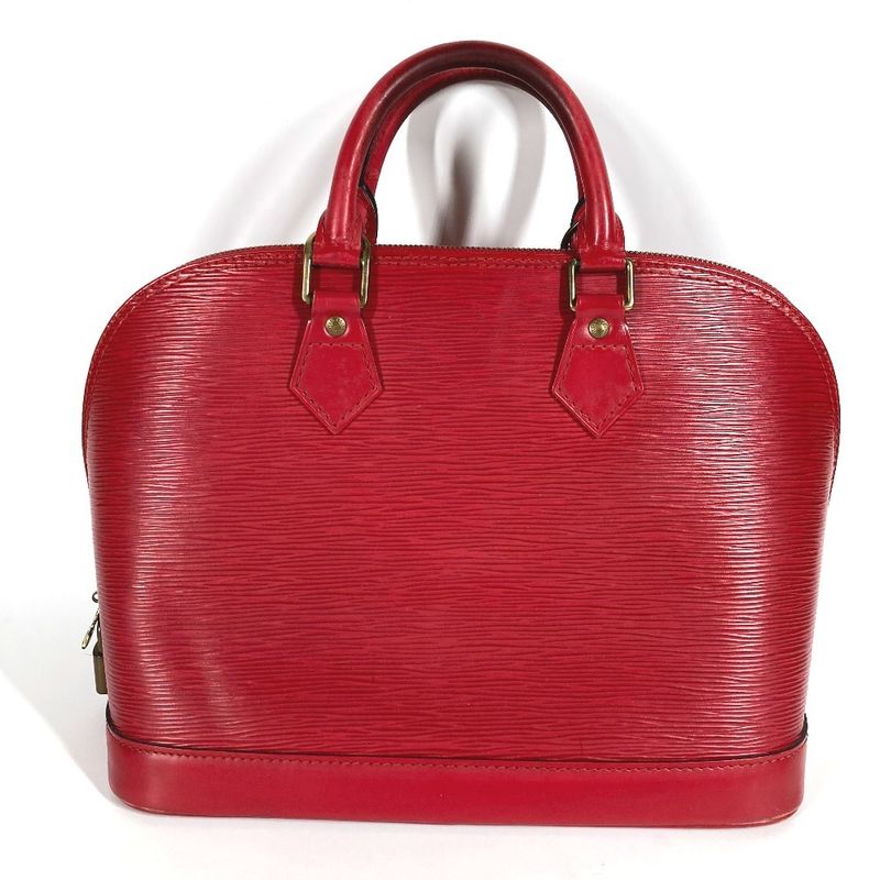 Louis Vuitton Handbag Alma M52147 Epi Leather Castilian Red