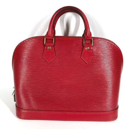 Louis Vuitton Handbag Alma M52147 Epi Leather Castilian Red