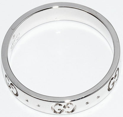 Gucci Rings 18K White Gold Iconic Ring