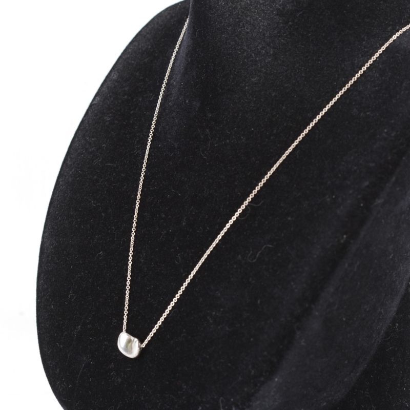 925 Silver Tiffany & Co Elsa Peretti Beans Necklace 28g