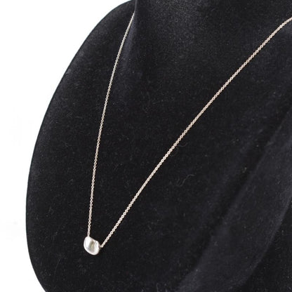 925 Silver Tiffany & Co Elsa Peretti Beans Necklace 28g