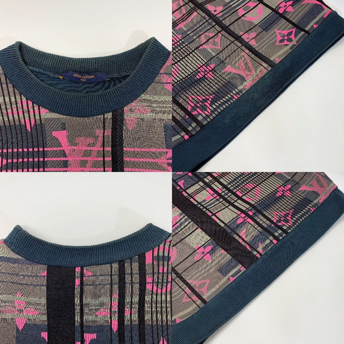 Louis Vuitton Sweat Monogram Jacquard Hky75wzrw Winter Size M