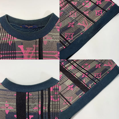 Louis Vuitton Sweat Monogram Jacquard Hky75wzrw Winter Size M