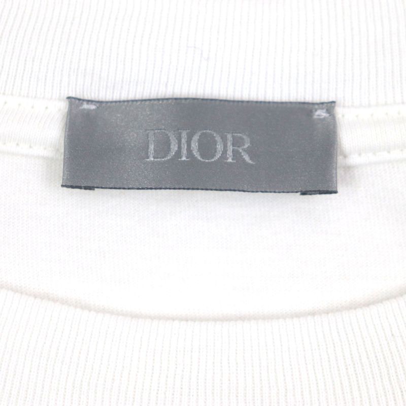  DIOR Homme 23SS 393j675a0817 Printed Sweat Shirt 100% Cotton Slub Cotton