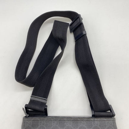 Gucci 162905 Shoulder Bag GG Supreme PVC Leather Black Ladies Men Fashion