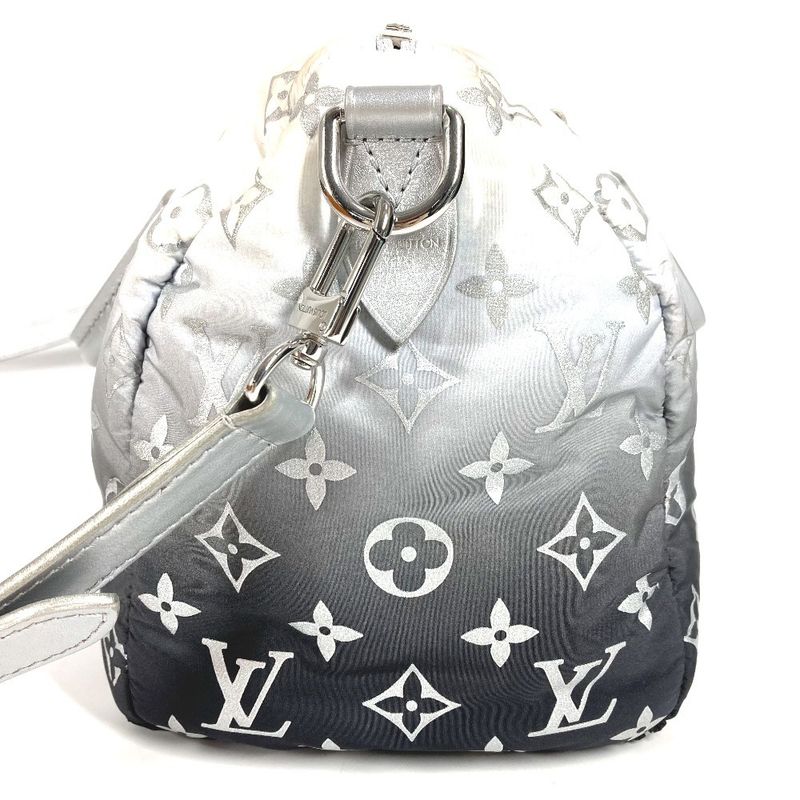 Louis Vuitton Handbag Speedy Bandoliere 25 M11848 Nylon/leather Frosted Silver