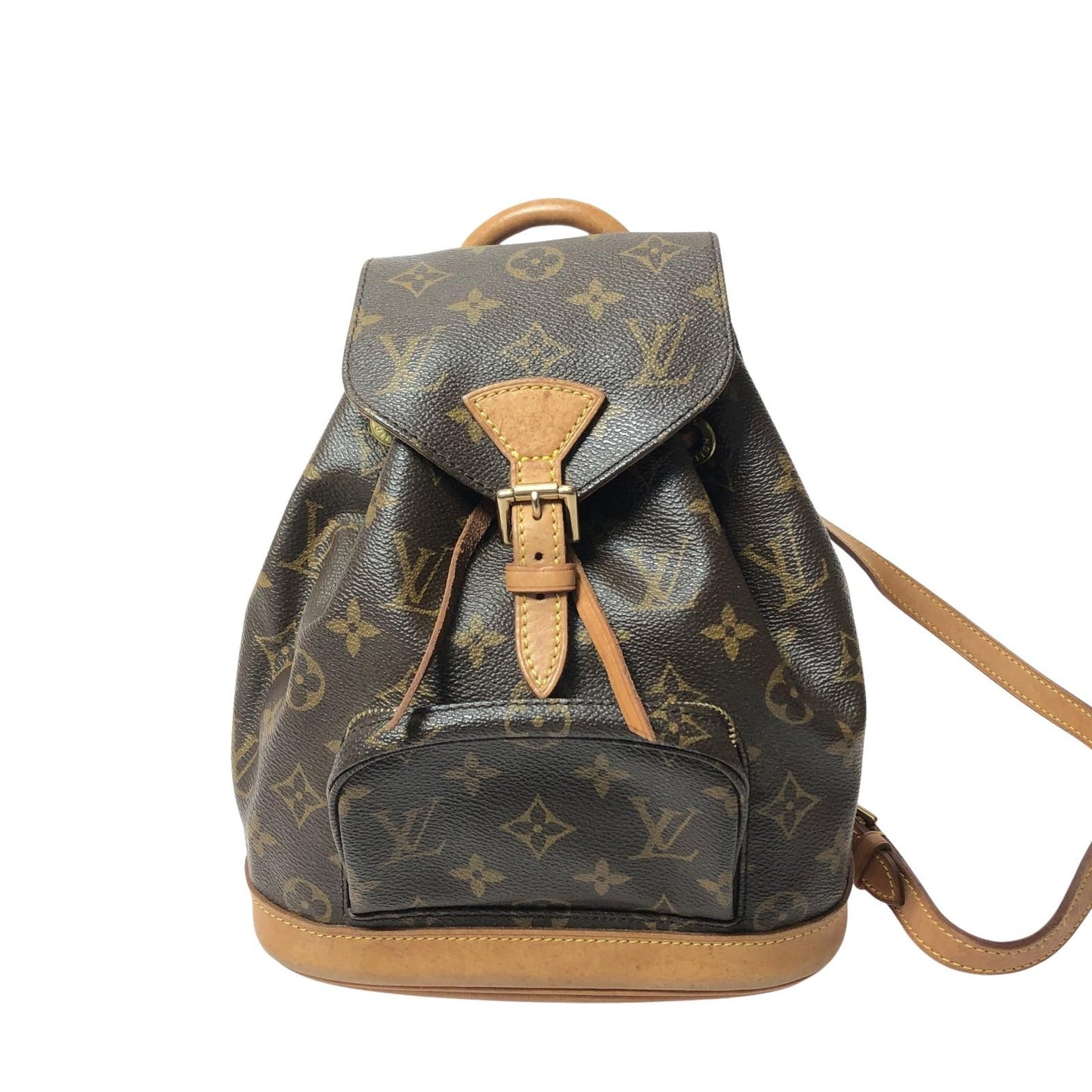 Louis Vuitton Women's Rucksack Monogram Mini Monsuri M51137 Brown