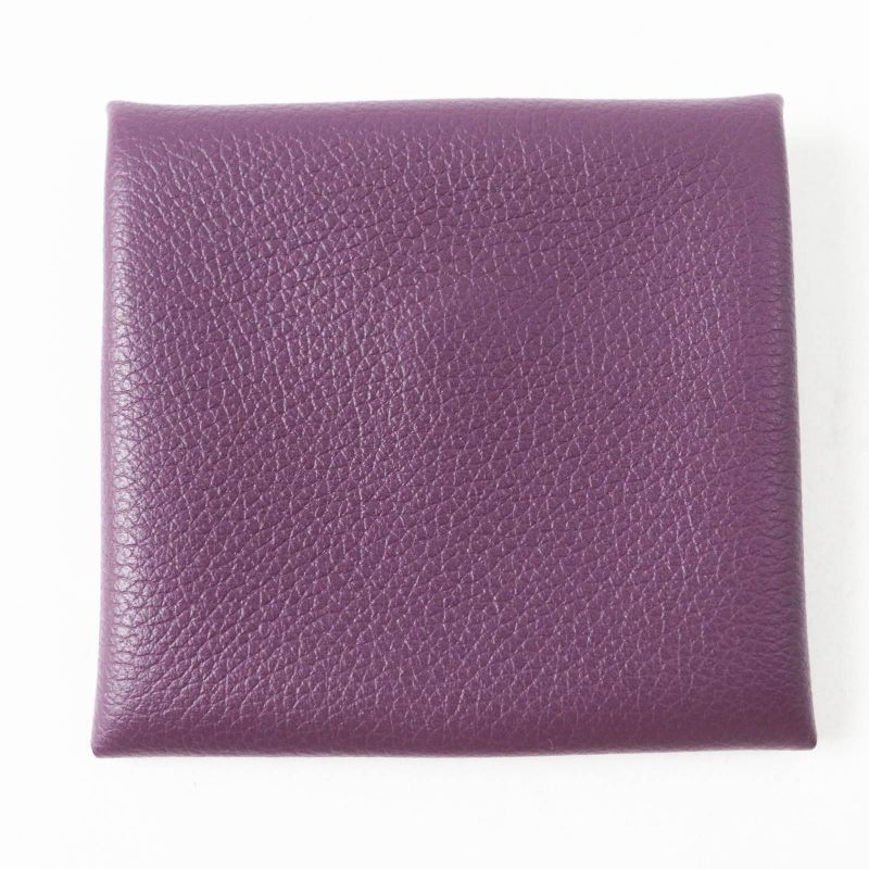 Hermes Bastia Verso Bastia Verso Cassis Rouge Garance Silver Hardware Evercolor