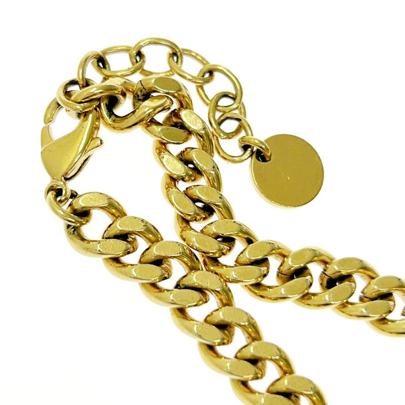 Christian Dior GP Rhinestone Dior Evolution Logo Bracelet Gold 414238 Bracelet