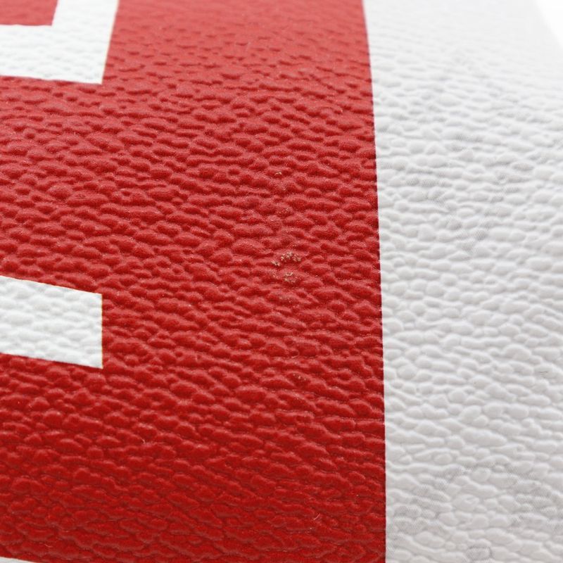 Louis Vuitton Flat Vertical Tote M44627 X White Monogram Canvas Light Gray