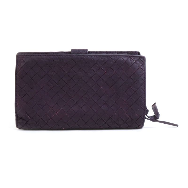 Bottega Venetaveneta Bifold Wallet In Intrecciato