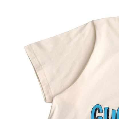 Gucci Short Sleeve T-shirt Size XS Sequin Embellishment Strawberry Cotton Crew