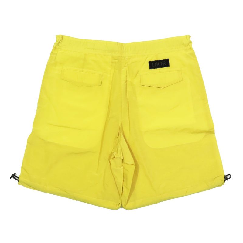 Unused 22SS DIOR Roller Coaster Belt Logo Buckle Bermuda Nylon Shorts Half