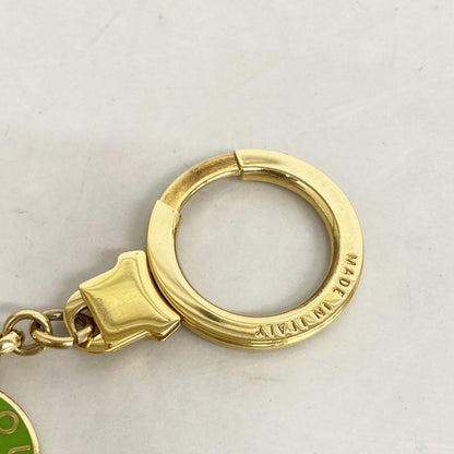 Louis Vuitton Key Holder Porte Cles Chenne Looping M66005 Multicolor Gold Ladies