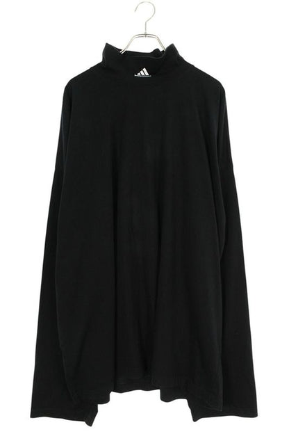 Balenciaga X Adidas 724591 Tnvp8 Logo High Neck Long Sleeve Cut And Sewn Men's M