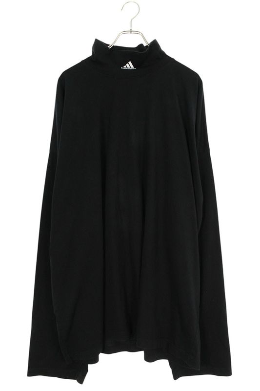 Balenciaga X Adidas 724591 Tnvp8 Logo High Neck Long Sleeve Cut And Sewn Men's M