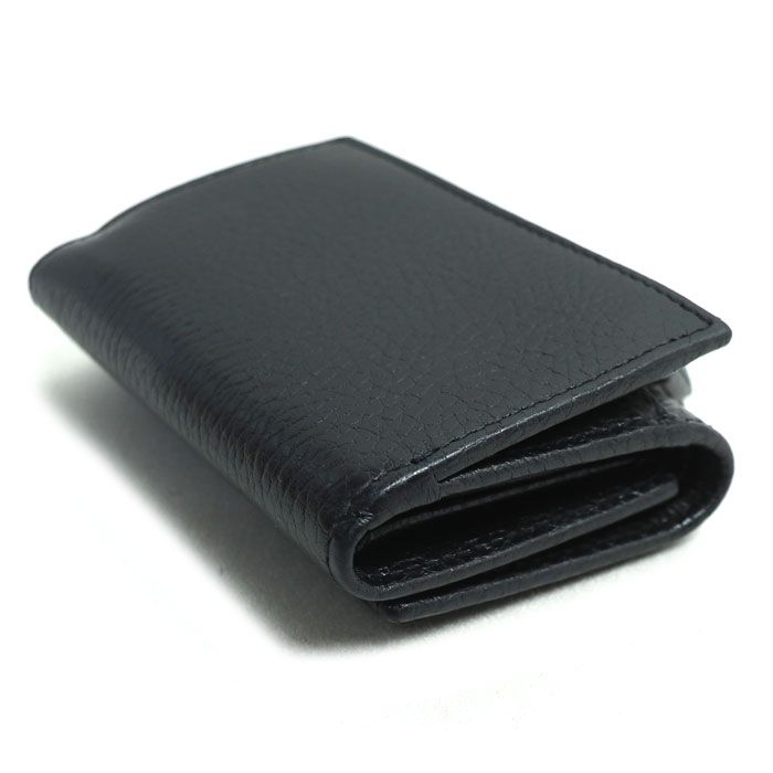 Gucci GG Marmont Compact Wallet Trifold Wallet Black 644407 Ladies Preowned