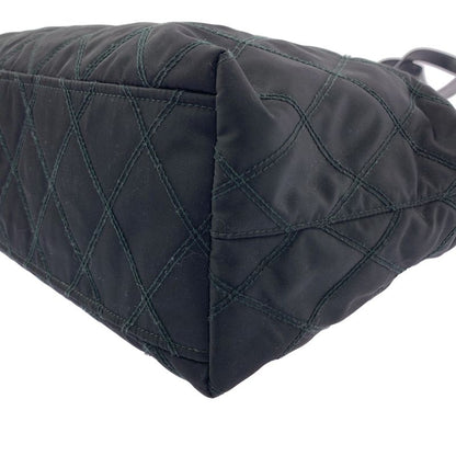 Prada - Nylon Quilted Tote Bag - Black - Women