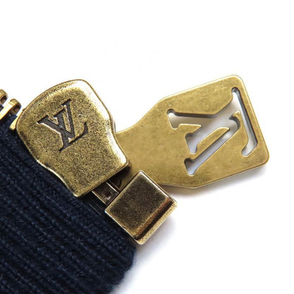 Louis Vuitton 25SS 1aglxq Leather Patch Fleece Blouson Partially Monogram Zip