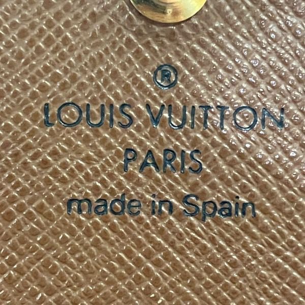Louis Vuitton Monogram Porte Monebier Tresor M61736 Bifold Wallet Unisex