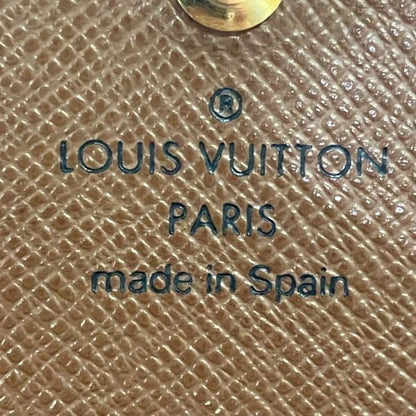 Louis Vuitton Monogram Porte Monebier Tresor M61736 Bifold Wallet Unisex