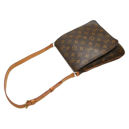 Louis Vuitton Monogram Musette Salsa Short M51258 Brown PVC Leather Women Louis