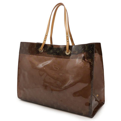 Louis Vuitton Monogram Cabas Cruise Tote Beach Bag Shoulder Bag Vinyl Clear