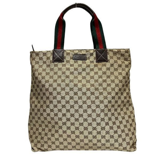 Gucci Sherry Line 131233 GG Canvas Bag Tote Bag Women