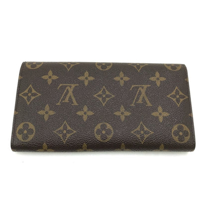 Louis Vuitton Bi-Fold Long Wallet Monogram Portefeuille Sara