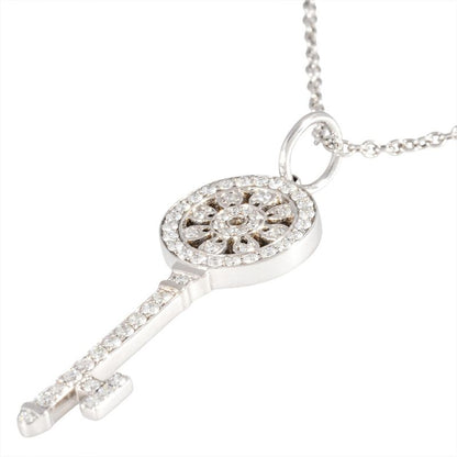 Tiffany & Co Tiffany & Co Petalky Mini Necklace Diamond Pt950 43g Platinum