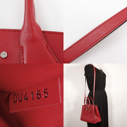 Louis Vuitton City Steamer PM 2WAY Shoulder M51030 Calf Rouge Red Du4165 Ladies