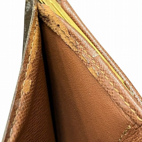 Louis Vuitton Monogram Porte Monet Vieux Viennois M61674 Bifold Wallet For Women