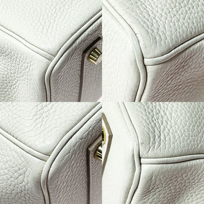 Hermes Birkin 35 Togo Cle Handbag Ladies Gold Hardware Key Cadena Crochette