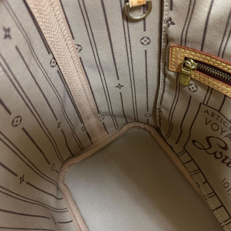 Louis Vuitton Neverfull PM Monogram Tote Bag Monogram Canvas M40155 Brown