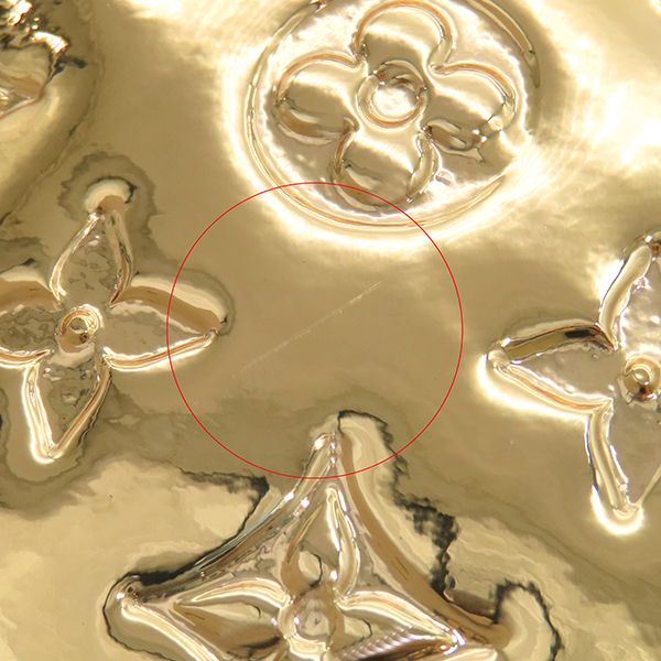 Louis Vuitton Tote Bag Sac Pla Mirror Vinyl Dre Gold Hardware Gold M40268