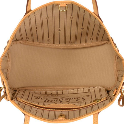 Louis Vuitton Neverfull PM Tote Bag Monogram Canvas M40155 Brown Vi2150 Women