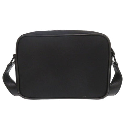 Saint Laurent Camera Bag Camp Nylon Lambskin Black Shoulder Bag Black 0596