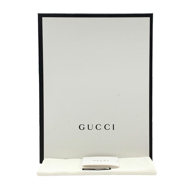 Gucci Boots Short Boots Shoes Leather Black Gold Chain Belt