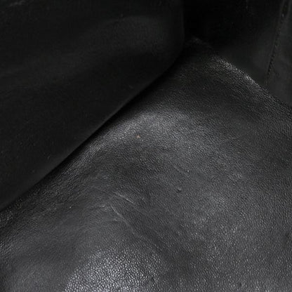 Chanel Tote Bag Revival Tote Caviar Skin Black Silver Hardware Black Coco Mark