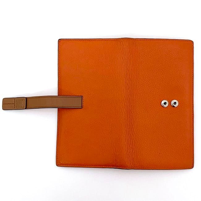 Loewe Folded Long Wallet Vertical Large Wallet F21349